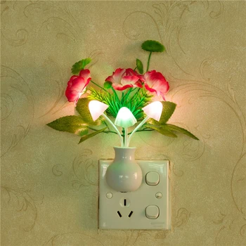 Mini Colorful LED Night Lights US EU Plug Creative Sensor Lamp for Home Decoration Romantic Small Novelty Night
Mini Colorful LED Night Lights US EU Plug Creative Sensor Lamp for Home Decoration Romantic Small Novelty Night