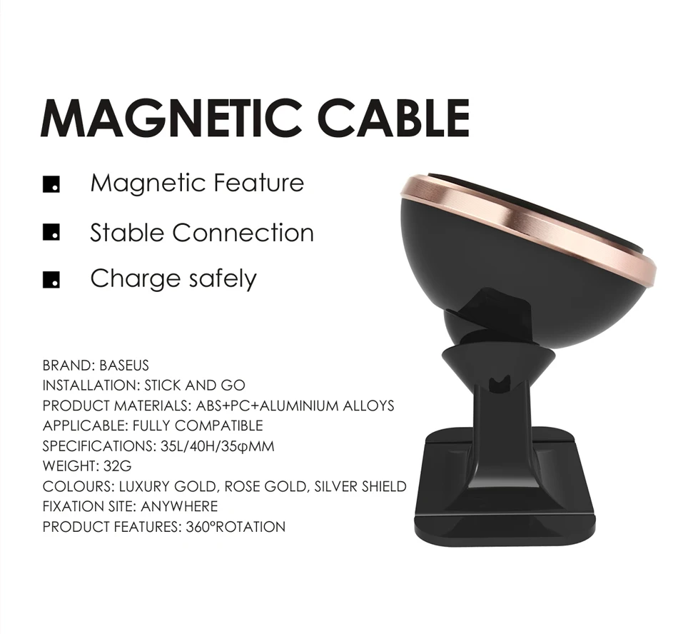 Baseus Universal Car Magnetic Mobile Phone Holder