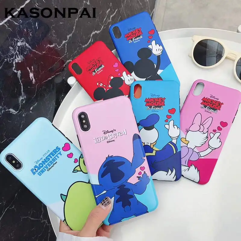 Mickey Minnie Donald Daisy Duck Phone Case For iPhone X 8 7 Plus TPU Cartoon Soft Back Cover For iPhone 6s XR XS MAX Stitch Case
Mickey Minnie Donald Daisy Duck Phone Case For iPhone X 8 7 Plus TPU Cartoon Soft Back Cover For iPhone 6s XR XS MAX Stitch Case