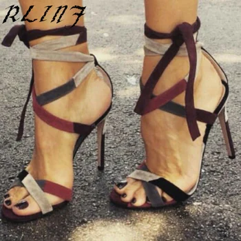 RLINF Women Pumps 2018 Summer High Heels Sandals Casual Sexy Mixed Color High-heeled Fine with The Size of 34-47 Shoes
RLINF Women Pumps 2018 Summer High Heels Sandals Casual Sexy Mixed Color High-heeled Fine with The Size of 34-47 Shoes
