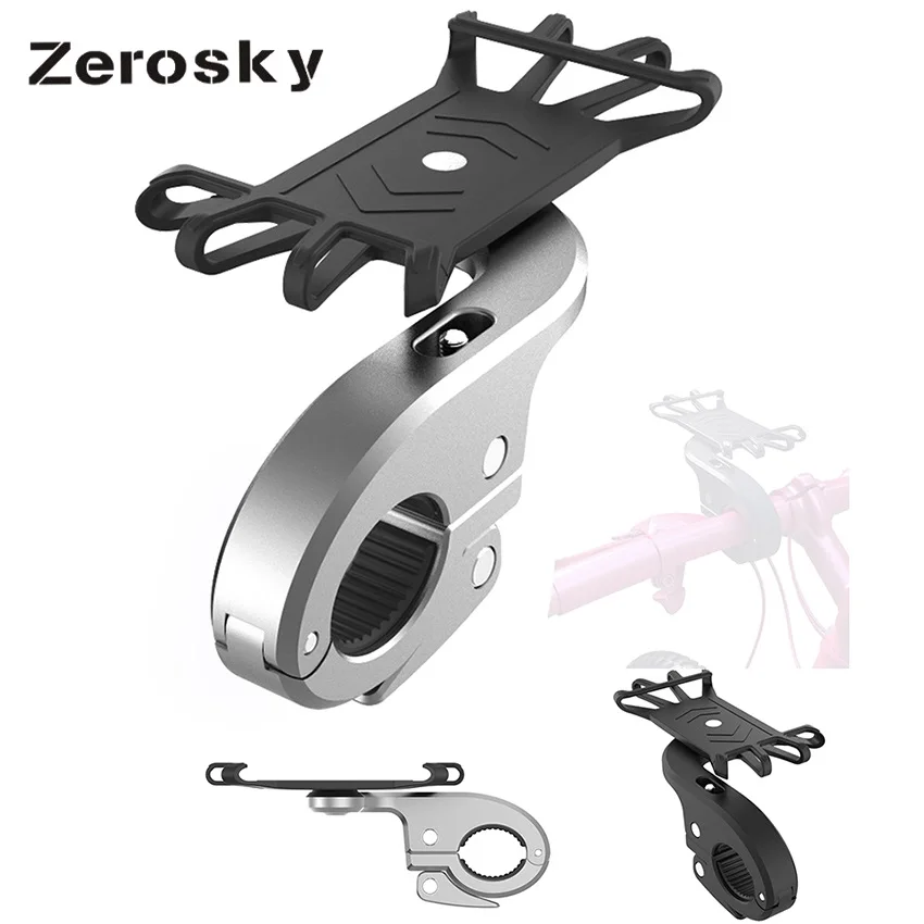 Zerosky Mount Bracket Handlebar Clip Stand Bicycle Adjustable Phone Holder Anti-Slip Bike for 3.5-6.2inch Mobile Phone
Zerosky Mount Bracket Handlebar Clip Stand Bicycle Adjustable Phone Holder Anti-Slip Bike for 3.5-6.2inch Mobile Phone