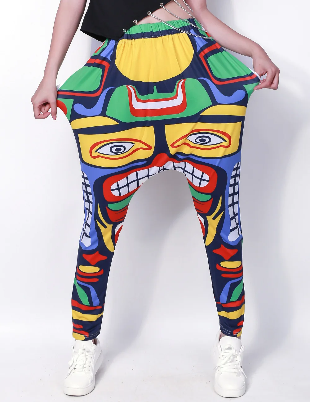 Adlut Kids Multi colour Symmetry Sweatpants Cinco de Mayo Costumes Panelled Jamaica Totem performance harem Hip Hop Dance pants
Adlut Kids Multi colour Symmetry Sweatpants Cinco de Mayo Costumes Panelled Jamaica Totem performance harem Hip Hop Dance pants
