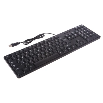 1 Pc Keyboard With USB Cable Russian/Spanish/Saudi Arabian Gaming Keyboard Gamer for PC Games with Similar Mechanical Feel
1 Pc Keyboard With USB Cable Russian/Spanish/Saudi Arabian Gaming Keyboard Gamer for PC Games with Similar Mechanical Feel