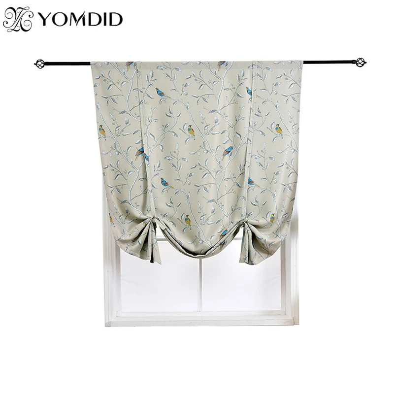 Roman Short Curtain Flower Bird Pattern Ribbon Printed Curtains For Living Room Kitchen Window Cloth High Shading Rope Curtain
Roman Short Curtain Flower Bird Pattern Ribbon Printed Curtains For Living Room Kitchen Window Cloth High Shading Rope Curtain