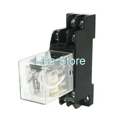 DC 12V катушки DP2T 8 терминалов управления двигателем электромагнитное реле мощности w розетка
DC 12V катушки DP2T 8 терминалов управления двигателем электромагнитное реле мощности w розетка
