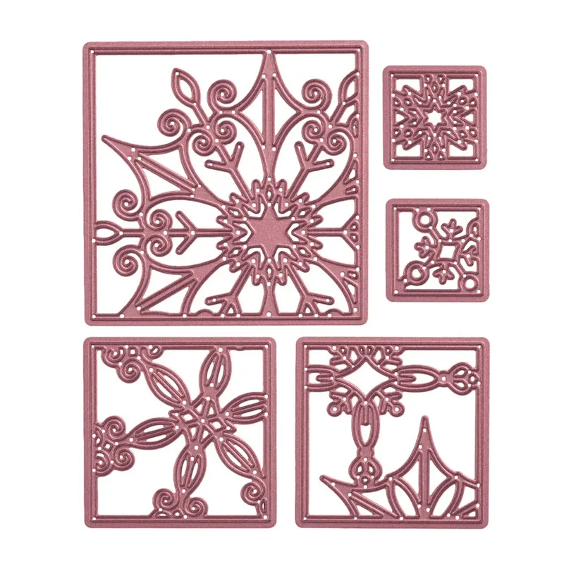 DiyArts 5 Pcs/lot Metal Cutting Dies Square Pattern Background Cover Scrapbooking For Card Making DIY Embossing Cuts New Craft
DiyArts 5 Pcs/lot Metal Cutting Dies Square Pattern Background Cover Scrapbooking For Card Making DIY Embossing Cuts New Craft