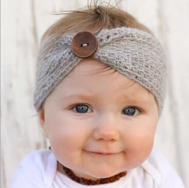 Hot Sale winter wool knitted headbands kids girls newborn hair head band wrap turban headband headwear headwrap accessories |