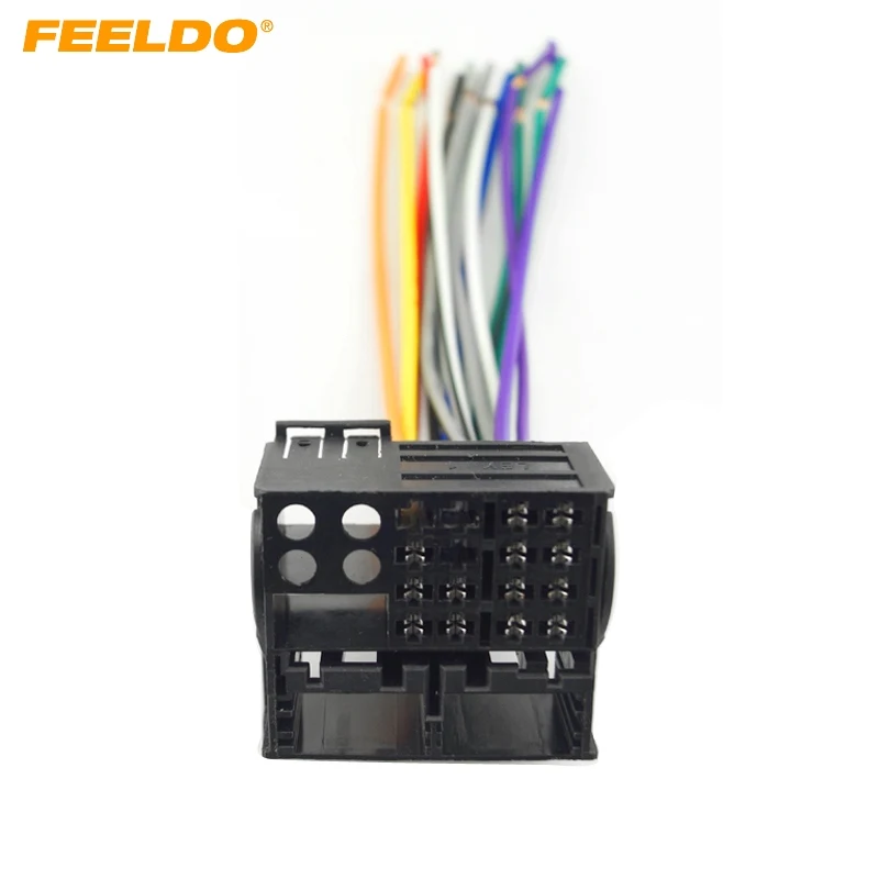 FEELDO Factory Radio Stereo Installation Reverse Male Wire Harness Plug RCD510/310 For Audi/BWM/Volkswagen/Mini/Dodge #1613
FEELDO Factory Radio Stereo Installation Reverse Male Wire Harness Plug RCD510/310 For Audi/BWM/Volkswagen/Mini/Dodge #1613