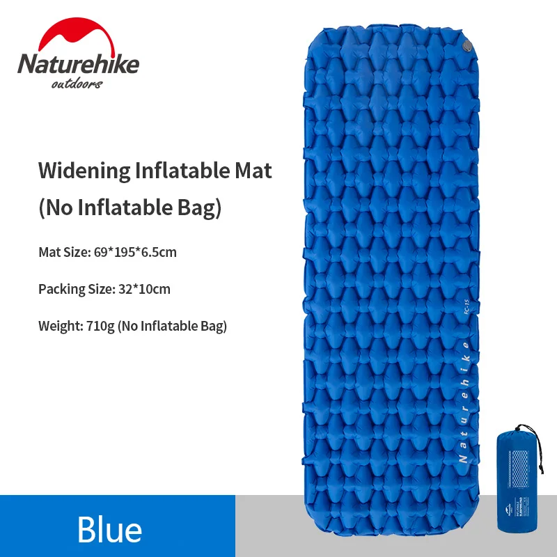 Naturehike Portable Folding Inflatable Sleeping Mattress Single Person Widen Air Sleeping Pad Ultralight Camping Tent Mat
Naturehike Portable Folding Inflatable Sleeping Mattress Single Person Widen Air Sleeping Pad Ultralight Camping Tent Mat