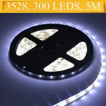 LED Strip lamp 12V 5M 3528 Flexible Waterproof Cool White SMD LED Strip Light for Kitchen /Car
LED Strip lamp 12V 5M 3528 Flexible Waterproof Cool White SMD LED Strip Light for Kitchen /Car