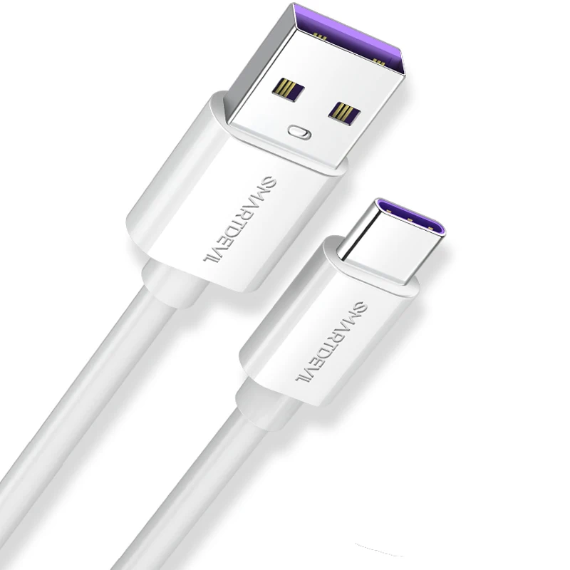 SmartDevil Быстрая зарядка кабель для huawei Тип C usb Быстрый Дата-кабель мобильного