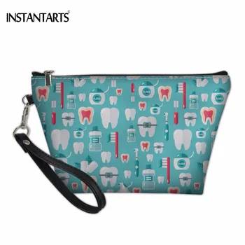 INSTANTARTS Dentist/Dental Equipment Printing Woman Cosmetic Case Fashion Brand Lady Makeup Bag Travel Necessaries Make Up Pouch
INSTANTARTS Dentist/Dental Equipment Printing Woman Cosmetic Case Fashion Brand Lady Makeup Bag Travel Necessaries Make Up Pouch