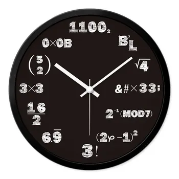 Classroom math formula wall clock living room creative bedroom silent clock quartz clock creative personality simple wall clock
Classroom math formula wall clock living room creative bedroom silent clock quartz clock creative personality simple wall clock