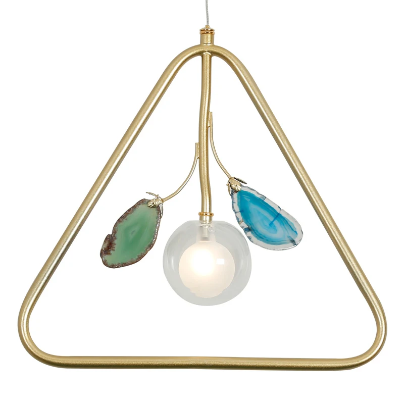 Modern Agate Pendant Lamp G4 Led Lighting Hanglamp Loft Decor Lamps Light Fixtures Hanging Lamp Geometric Agate Pendant Light
Modern Agate Pendant Lamp G4 Led Lighting Hanglamp Loft Decor Lamps Light Fixtures Hanging Lamp Geometric Agate Pendant Light