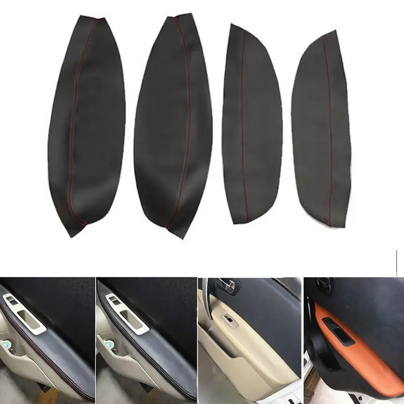 4pcs Microfiber Leather Front / Rear Door Panels Armrest Covers Protective Trim for Nissan QASHQAI J10 2007-2012 2013 2014 2015
4pcs Microfiber Leather Front / Rear Door Panels Armrest Covers Protective Trim for Nissan QASHQAI J10 2007-2012 2013 2014 2015