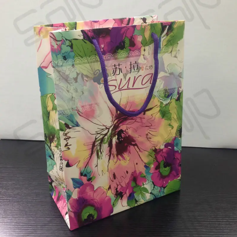 Full Color Design Logo Customized New Fancy Fashion Shopping Paper Bag With Handle (SAP-CPB003)
Full Color Design Logo Customized New Fancy Fashion Shopping Paper Bag With Handle (SAP-CPB003)