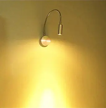 Warm White LED Wall Light, 3W Flexible Goose-neck Arm Bedside Reading Light for Bedroom Reading, Working, Art Gallery Display
Warm White LED Wall Light, 3W Flexible Goose-neck Arm Bedside Reading Light for Bedroom Reading, Working, Art Gallery Display