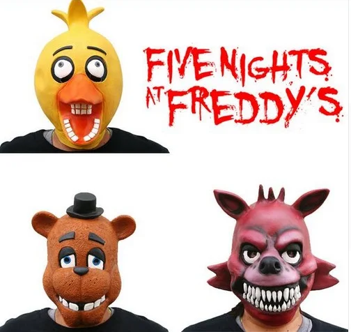 3Style Five Nights At Freddy's 4 FNAF Bonnie Foxy Freddy Fazbear Bear Cosplay Mask Toy Gift For Kids
3Style Five Nights At Freddy's 4 FNAF Bonnie Foxy Freddy Fazbear Bear Cosplay Mask Toy Gift For Kids