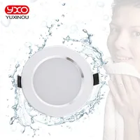 Hot Sale 5W 7W 9W Waterproof LED Downlight Dimmable Warm White Cold White 3 Color Recessed LED Lamp Spot Light AC85-265V image