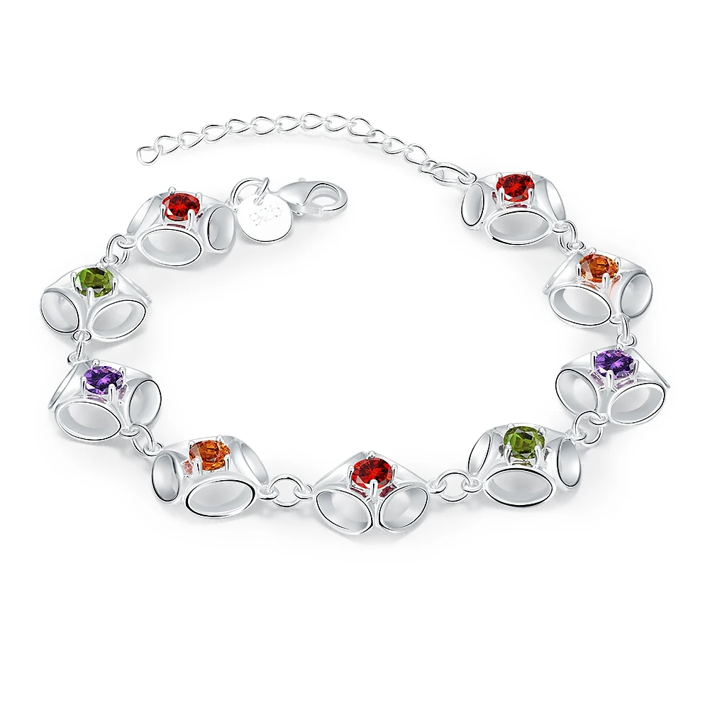 Jemmin Exquisite Woman Gift Jewelry 925 Sterling Silver Muilti Colors CZ Bangles Bracelets Jewelry One Piece Wholesale Price
Jemmin Exquisite Woman Gift Jewelry 925 Sterling Silver Muilti Colors CZ Bangles Bracelets Jewelry One Piece Wholesale Price