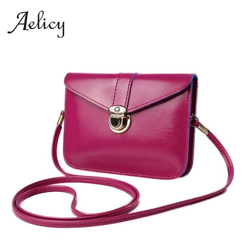 Aelicy Women PU Leather Solid Hasp Slim Mini Shoulder Bag Messenger Bag Purse Crossbody Bag Ladies Mobile Phone Bag
Aelicy Women PU Leather Solid Hasp Slim Mini Shoulder Bag Messenger Bag Purse Crossbody Bag Ladies Mobile Phone Bag
