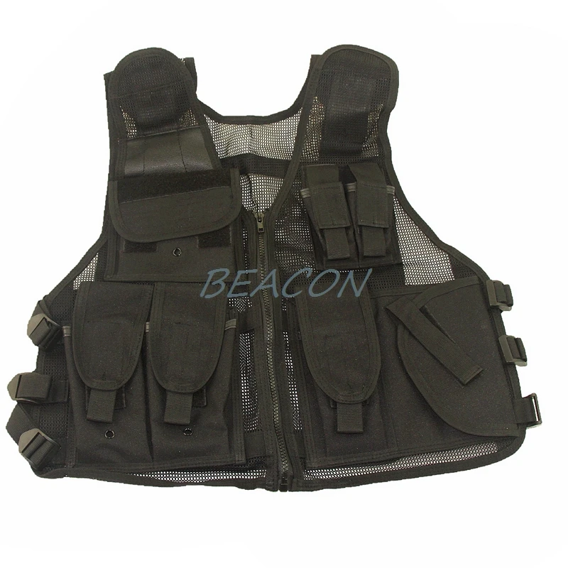 New Tactical Mesh Vest Camouflage Police CS Nylon Jumper Carrier Vest Airsoft Paintball Military Hunting Protective Combat Gear
New Tactical Mesh Vest Camouflage Police CS Nylon Jumper Carrier Vest Airsoft Paintball Military Hunting Protective Combat Gear