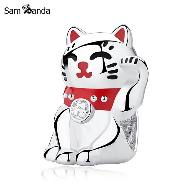 Аутентичные бусины из стерлингового серебра 925 Симпатичные Lucky Cat Броши с красной эмалью в виде браслеты с подвесками, соответственные Пандоре обаятельные оригинальный Браслеты, сделай сам, ювелирное изделие подарки материалы
Аутентичные бусины из стерлингового серебра 925 Симпатичные Lucky Cat Броши с красной эмалью в виде браслеты с подвесками, соответственные Пандоре обаятельные оригинальный Браслеты, сделай сам, ювелирное изделие подарки материалы