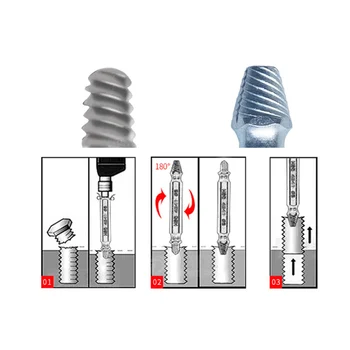4pcs/set Double Side Damaged Screw Extractor Step Drill Bit Guide Set Broken Damaged Drill Remover Screw Extractor Drill Bit
4pcs/set Double Side Damaged Screw Extractor Step Drill Bit Guide Set Broken Damaged Drill Remover Screw Extractor Drill Bit