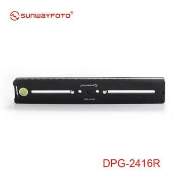 SUNWAYFOTO DPG-2416R Tripod Head Quick Release Plate for DSLR Camera Tripod Plate Monopod 240mm Double Rail Arca / RRS
SUNWAYFOTO DPG-2416R Tripod Head Quick Release Plate for DSLR Camera Tripod Plate Monopod 240mm Double Rail Arca / RRS