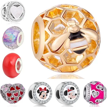 1pc European Crystal Bird Rabbit Bee Leaf Mickey Miinie DIY Beads Fit Original Pandora Charms Bracelets & Bangles for Women Gift
1pc European Crystal Bird Rabbit Bee Leaf Mickey Miinie DIY Beads Fit Original Pandora Charms Bracelets & Bangles for Women Gift