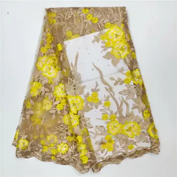 Nigerian Tulle Lace Fabric Free Shipping new design African Lace Fabric For Wedding yellow Embroidery Beaded Lace Fabric
Nigerian Tulle Lace Fabric Free Shipping new design African Lace Fabric For Wedding yellow Embroidery Beaded Lace Fabric