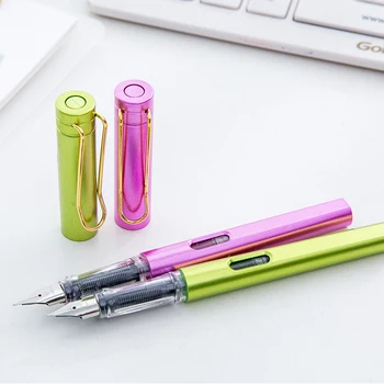 1-Piece Fountain Pen EF Nib 0.38mm Posture Correction Student Handwriting Ink Pens Transparent Writing Pen School Supplies
1-Piece Fountain Pen EF Nib 0.38mm Posture Correction Student Handwriting Ink Pens Transparent Writing Pen School Supplies