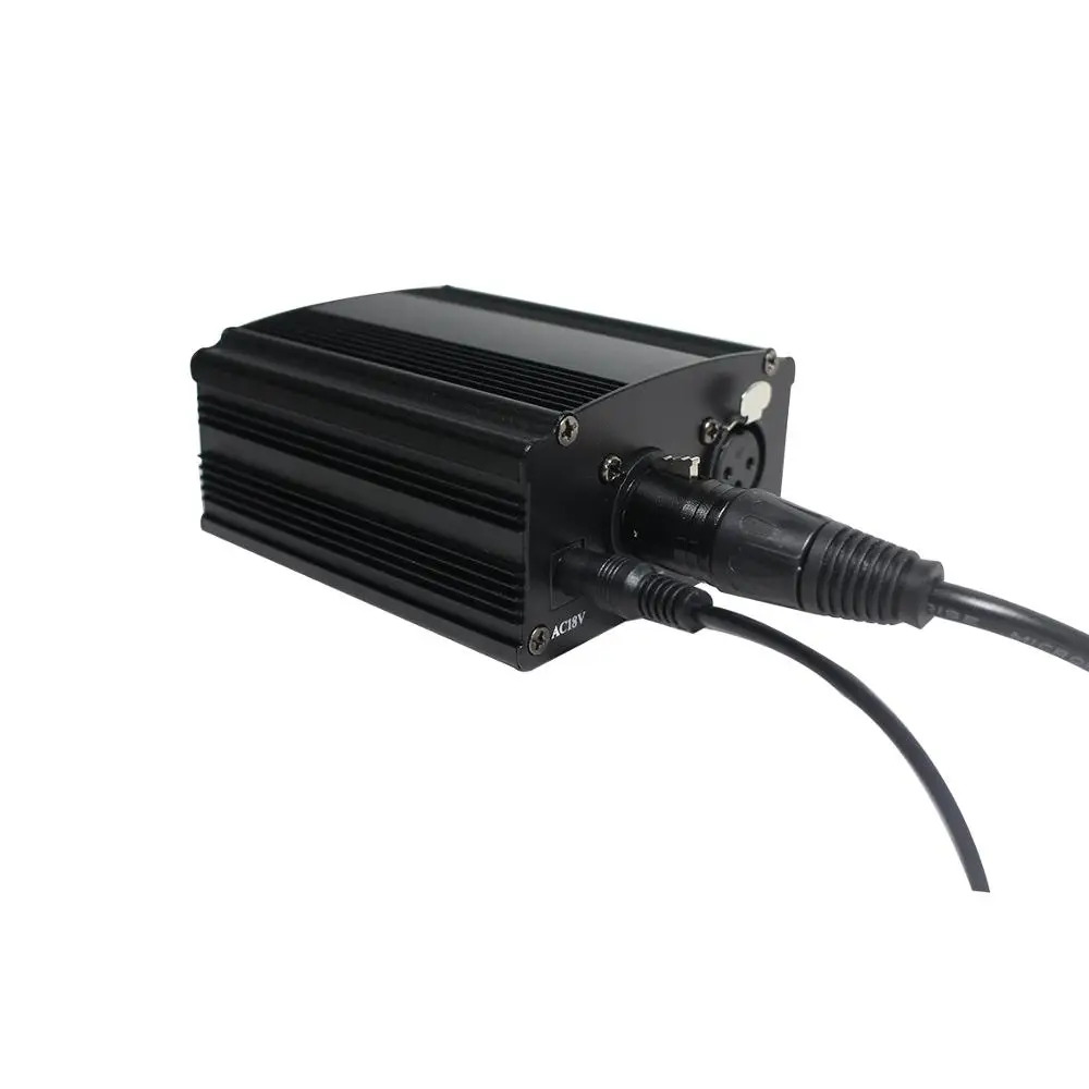 421034 professional microphone DC48V 5W Phantom Power Supply with balanced mic inputs and outputs for stage and studio
421034 professional microphone DC48V 5W Phantom Power Supply with balanced mic inputs and outputs for stage and studio
