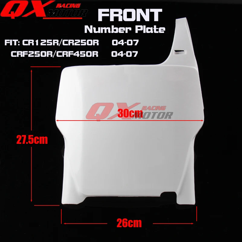 Передний номерной знак с именем для CR125R CR250R CRF250R CRF450R 04-07 внедорожные Гонки Мотокросс Бесплатная доставка
Передний номерной знак с именем для CR125R CR250R CRF250R CRF450R 04-07 внедорожные Гонки Мотокросс Бесплатная доставка