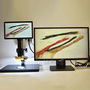 Full HD 11.6-inch Integrated Display HDMI Camera Measuring Microscope 10X-180X Magnifying Glass Phone Repair BLade Detection
Full HD 11.6-inch Integrated Display HDMI Camera Measuring Microscope 10X-180X Magnifying Glass Phone Repair BLade Detection