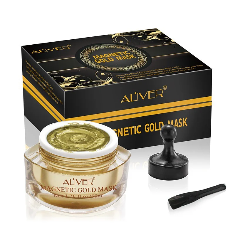 Magnetic Gold Mask Dead Sea Mud Magnet Suck Face Brightens Biological Mud Mask Face Firming Moisture Blackhead Removal Mask NEW
Magnetic Gold Mask Dead Sea Mud Magnet Suck Face Brightens Biological Mud Mask Face Firming Moisture Blackhead Removal Mask NEW