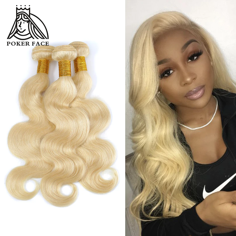 Poker Face 613 Blonde Body Wave Bundles Brazilian Hair Weave Bundles 100% Remy Human Hair 1 Or 3 Bundles Can Buy 8-30 inch
Poker Face 613 Blonde Body Wave Bundles Brazilian Hair Weave Bundles 100% Remy Human Hair 1 Or 3 Bundles Can Buy 8-30 inch