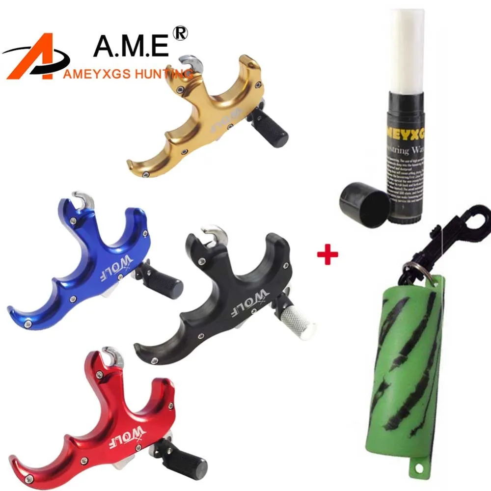 4 Colors Fingers Release Combo Automatic Aluminum alloy Release Compound Bow Archery Outdoor Shooting Arrow Puller Hunting
4 Colors Fingers Release Combo Automatic Aluminum alloy Release Compound Bow Archery Outdoor Shooting Arrow Puller Hunting