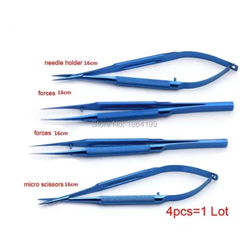 4 Pcs/Lot titanium microsurgical 16cm outside hand microsurgery instruments Kit ( invoicing )scissors needle holder forceps
4 Pcs/Lot titanium microsurgical 16cm outside hand microsurgery instruments Kit ( invoicing )scissors needle holder forceps