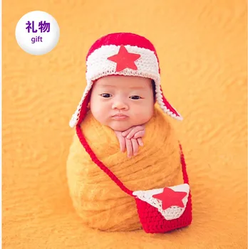 newborn baby Kids Hats with same color Bag, red star boy cap for photography prop
newborn baby Kids Hats with same color Bag, red star boy cap for photography prop