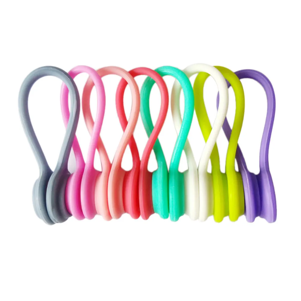 Multi-use Silicone Magnet Earphone Cord Winder Wrap Cable Holder Organizer Simple Modern Earphone Winders @2
Multi-use Silicone Magnet Earphone Cord Winder Wrap Cable Holder Organizer Simple Modern Earphone Winders @2