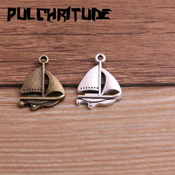 20PCS 17*23mm Metal Alloy Two Color Sailing Charms Sports Pendants For Jewelry Making DIY Handmade Craft
20PCS 17*23mm Metal Alloy Two Color Sailing Charms Sports Pendants For Jewelry Making DIY Handmade Craft