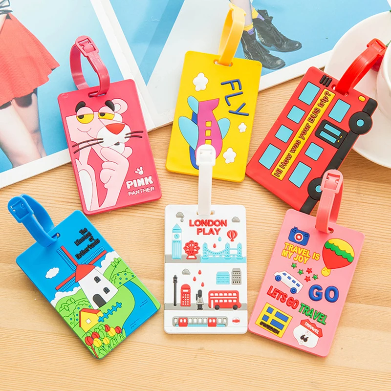 GLHGJP Cute Cartoon Plastic Luggage Tags Lovely Travel Luggage Suitcase Baggage Travel Bag Boarding Tag Address Label Wholesales
GLHGJP Cute Cartoon Plastic Luggage Tags Lovely Travel Luggage Suitcase Baggage Travel Bag Boarding Tag Address Label Wholesales