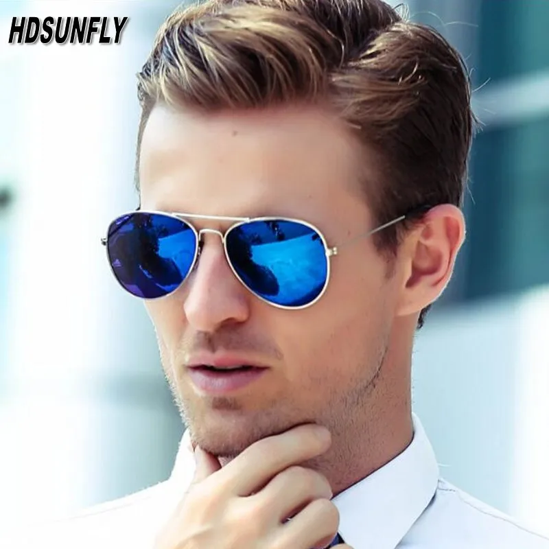 HDSUNFLY Classic Aviation Sunglasses Men Sunglasses Women Driving Mirror Male and Female Sun glasses Points Pilot Oculos de sol
HDSUNFLY Classic Aviation Sunglasses Men Sunglasses Women Driving Mirror Male and Female Sun glasses Points Pilot Oculos de sol