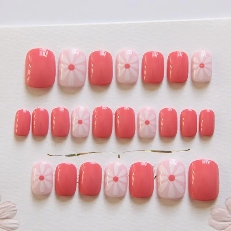 24pcs/set Mixed Color Full Cover False Fake Nails Rhinestone Art Acrylic Design Artificial Finger Nails with Glue
24pcs/set Mixed Color Full Cover False Fake Nails Rhinestone Art Acrylic Design Artificial Finger Nails with Glue