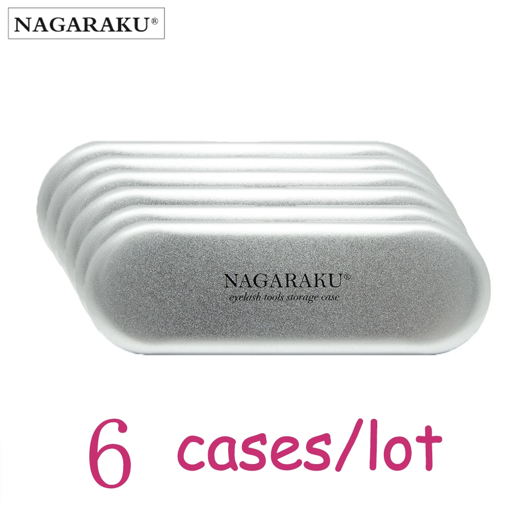 NAGARAKU 6pcs/lot storage for eyelash extension tweezers eyelash extension tools box for tweezers portable safe makeup tools
NAGARAKU 6pcs/lot storage for eyelash extension tweezers eyelash extension tools box for tweezers portable safe makeup tools