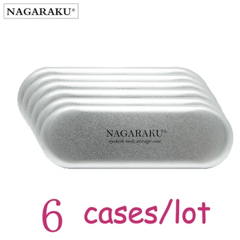 NAGARAKU 6pcs/lot storage for eyelash extension tweezers eyelash extension tools box for tweezers portable safe makeup tools
NAGARAKU 6pcs/lot storage for eyelash extension tweezers eyelash extension tools box for tweezers portable safe makeup tools