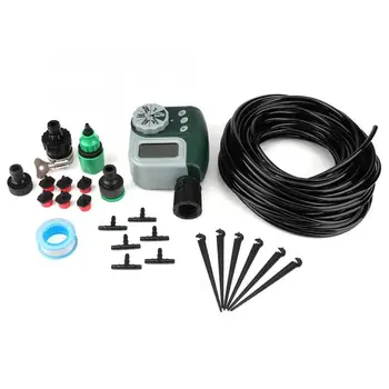 9 PCS DIY Micro Drip Irrigation Auto Timer Plant Watering Garden Hose System Sets Pack
9 PCS DIY Micro Drip Irrigation Auto Timer Plant Watering Garden Hose System Sets Pack