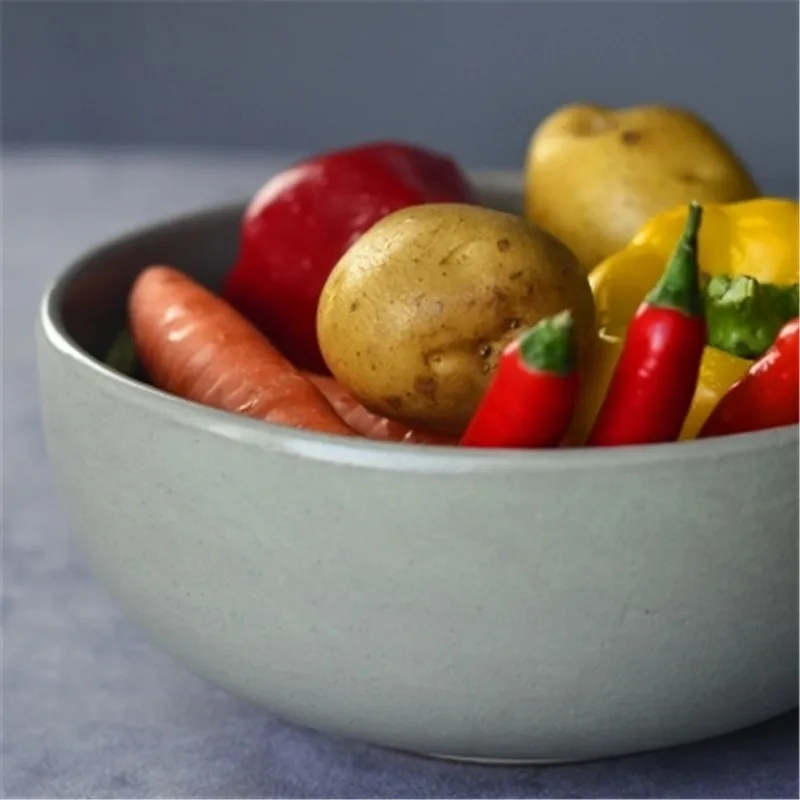 KINGLANG Ice Cracked Stoneware Sesame Dot Old Retro Salad Bowl Fruit Big Bowl Vegetable Fruit Pickled Fish Bowl
KINGLANG Ice Cracked Stoneware Sesame Dot Old Retro Salad Bowl Fruit Big Bowl Vegetable Fruit Pickled Fish Bowl