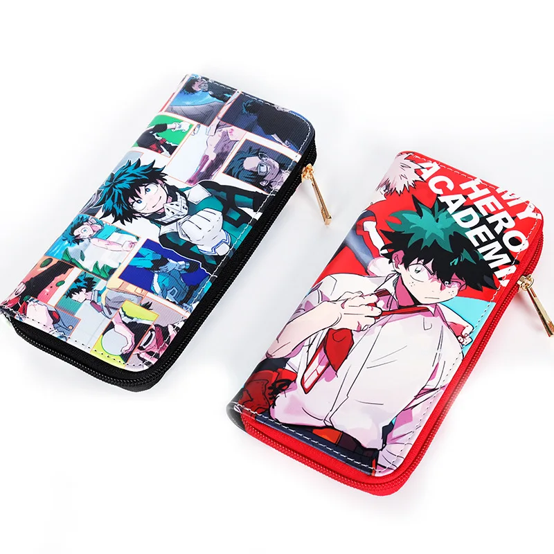 Anime My Hero Academia Midoriya Izuku Long Leather Wallet Colorful Zip Purse for Gift Money Bag
Anime My Hero Academia Midoriya Izuku Long Leather Wallet Colorful Zip Purse for Gift Money Bag